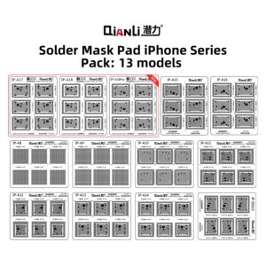 شابلون (ماسک) یووی CPU آیفون QianLi A8-A16