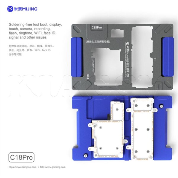 فیکسچر طبقات آیفون سری 11 برند MiJing C18 Pro