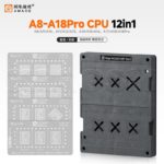 شابلون مگنتی CPU آیفون AMAOE APU A8-A18