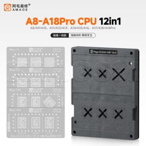 شابلون مگنتی CPU آیفون AMAOE APU A8-A18