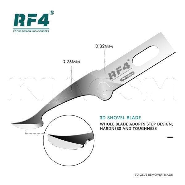 براش و تیغ تعویض آیسی RF4 RF-KB11
