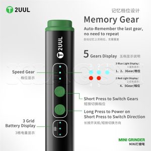مینی فرز (فرز انگشتی) مینیاتوری 2UUL DA86 Mini