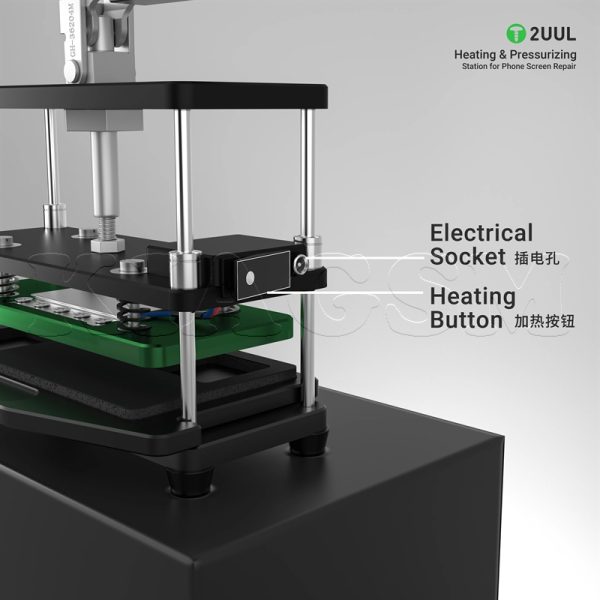 فیکسچر و پرس حرارتی السیدی و درب پشت 2UUL HEATPRESS