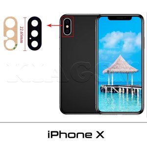 شیشه لنز دوربین آیفون X-16PM