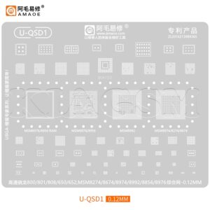 شابلون گوشی های کوالکام سری کامل AMAOE U-QSD:x