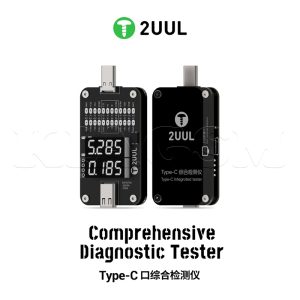 تستر شارژ و سوکت شارژ 2UUL PW32 TYPE-C