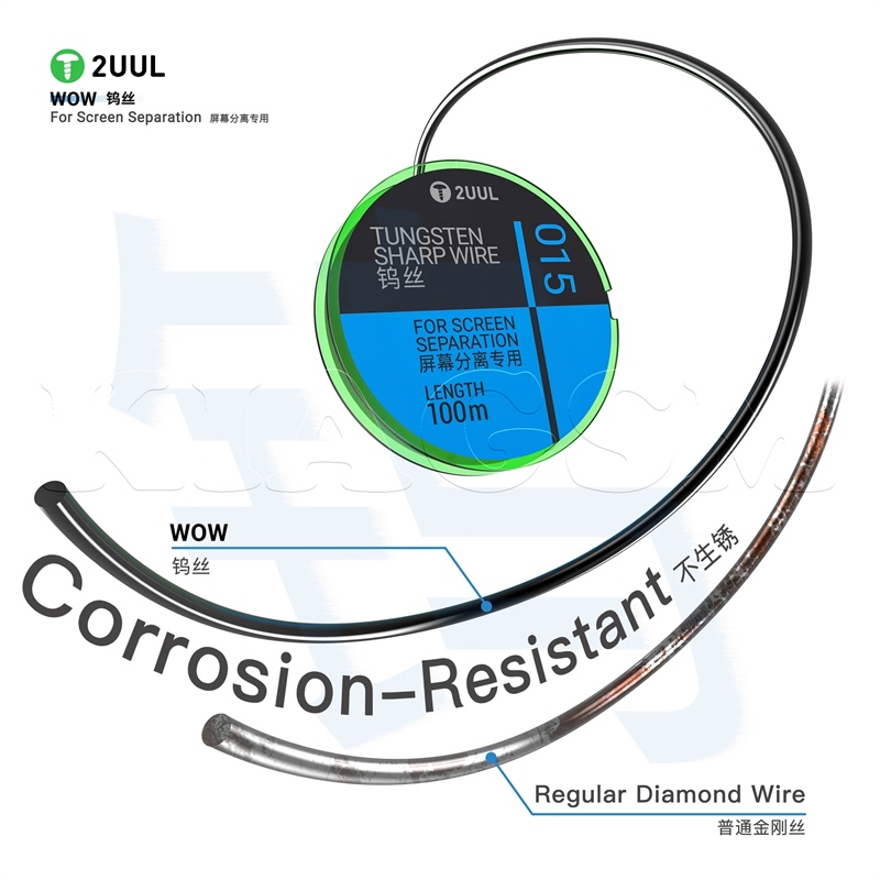 سیم تعویض گلس 2UUL Tungsten Sharp Wire