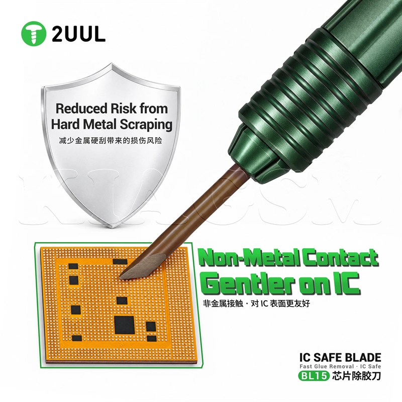 2UUL BL15 Fast Glue Removal IC Safe Blade