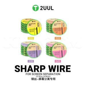 2UUL GS-020 Sharp Wire for Screen Separation 100M