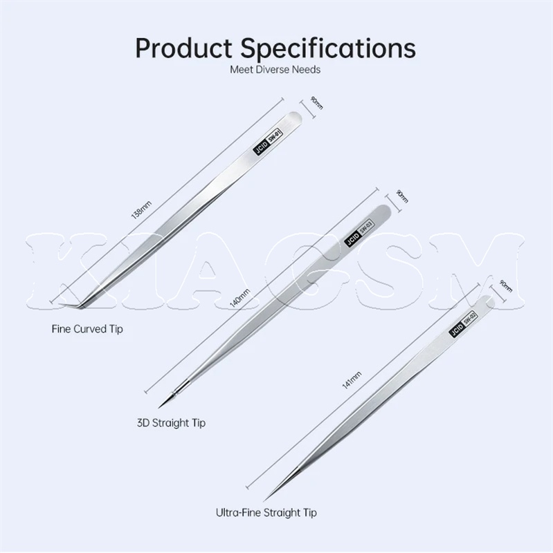 JCID SW-01 Precision Non-Magnetic Tweezer